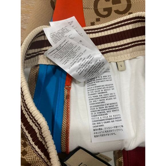 Gucci Jumbo Maxi GG Monogram Supreme Shorts Small - Picture 10 of 12